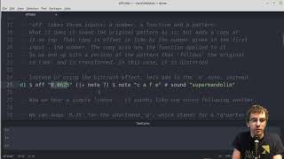 TidalClub week 6 lesson 1 - canons with 'off'