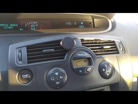 Замена родной магнитолы на родную с mp3 на Renault Scenic 2