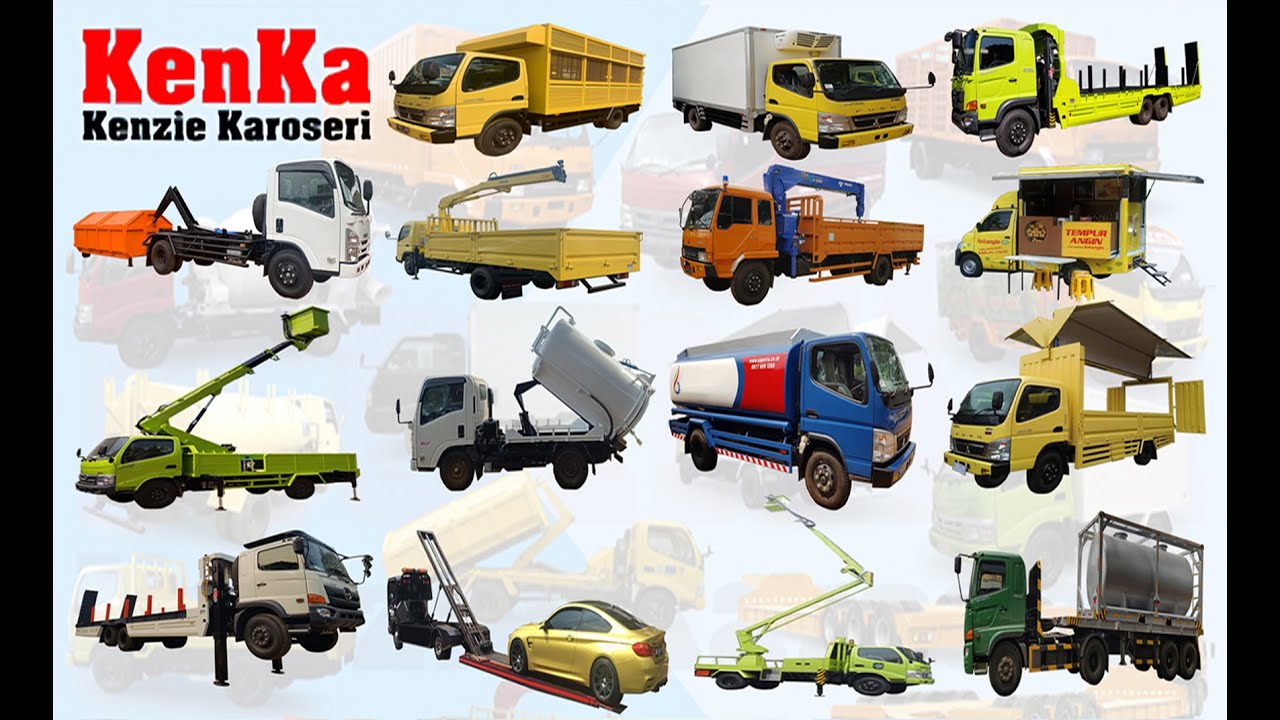 KAROSERI BOX BESI TRUCK MITSUBISHI
