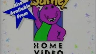Barney Home Video 1992 Remake Version, Also Available From Text