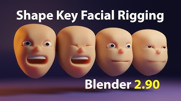 Quickly Rig Simple Character Faces (Blender 2.9 Tutorial)