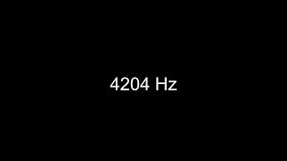 How 4204 Hz Sounds to the Human Ear