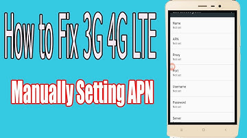 How To Add 3g  4G 5g LTE APN Settings On Android AT&T T-Mobile Verizon Wireless