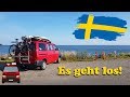 Es geht los nach Schweden! - Roadtrip im Bulli