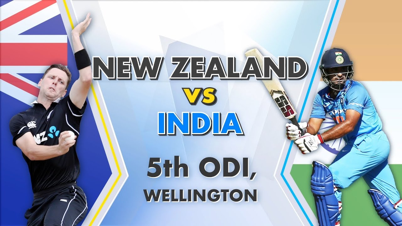 New Zealand vs India, 5th ODI: Match Story - YouTube