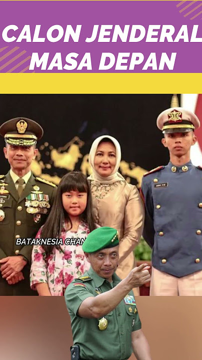 Putra KSAD Jenderal (Purn) Mulyono,Calon Jenderal Masa depan #shorts #KSADmulyono #jenderalmulyono