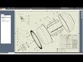 INVENTOR 2018 - DRUM ASSEMBLY - DRAWING - CONCRETE MIXER