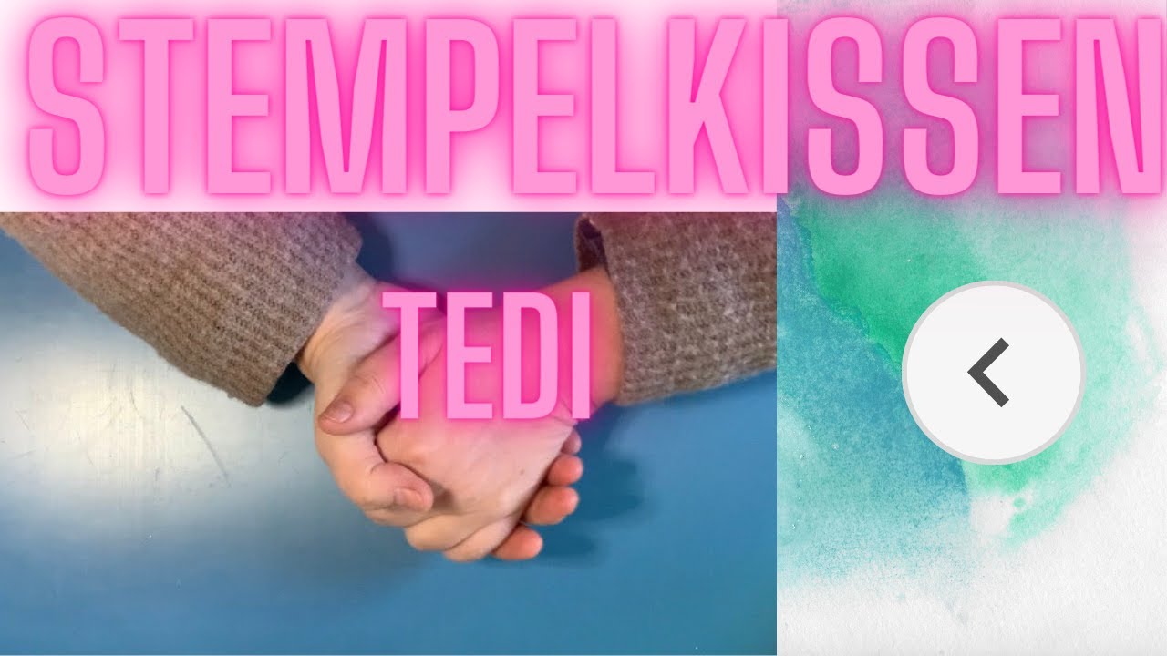 NEU / tolle Stempelkissen von Tedi testen / mit Stempel von Action