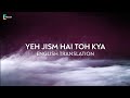 Yeh Jism Hai Toh Kya - English Translation | Ali Azmat, Arko | Jism 2