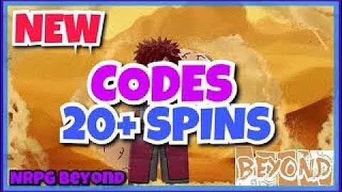 [BETA 101] NEW CODE| NRPG BEYOND ROBLOX 20+ SPINS