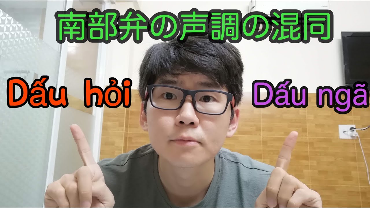 Vol 432 北部弁と南部弁の発音の違い 声調 頭子音 田畑トマトのベトナム語ボックス