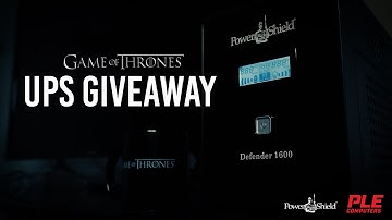 PowerShield GOT UPS Giveaway
