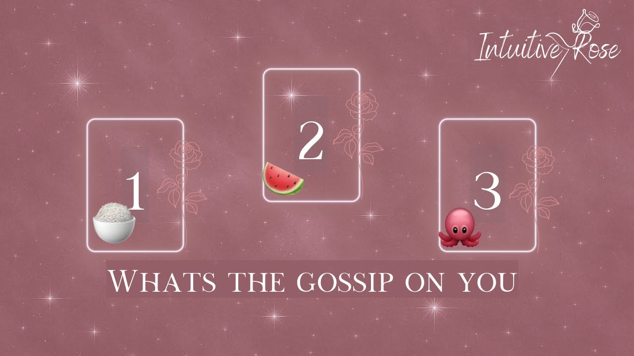 КАКИЕ СПЛЕТНИ О ТЕБЕ ХОДЯТ**Выбери карту**🍚🍉🐙🌹✨