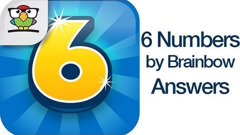 6 Numbers by Brainbow Answers Level 16