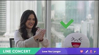 LINE Emoji Challenge bersama Raisa - LINE Concert 2018 Yogyakarta