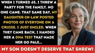 When I Turned 65, I Threw A Party For The Family  No One Came  That Same Day, My Daughter In Law