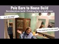 Converting a Pole barn to house: Finishing the Barndominium Bathroom Barndominium build