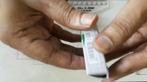 How to draw square headed bolt with view across Flat