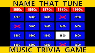 Name That Tune Music Trivia Game #43