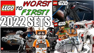 LEGO Worst to First | ALL LEGO Star Wars 2022 Sets!