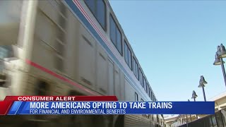 More Americans opting to take the train