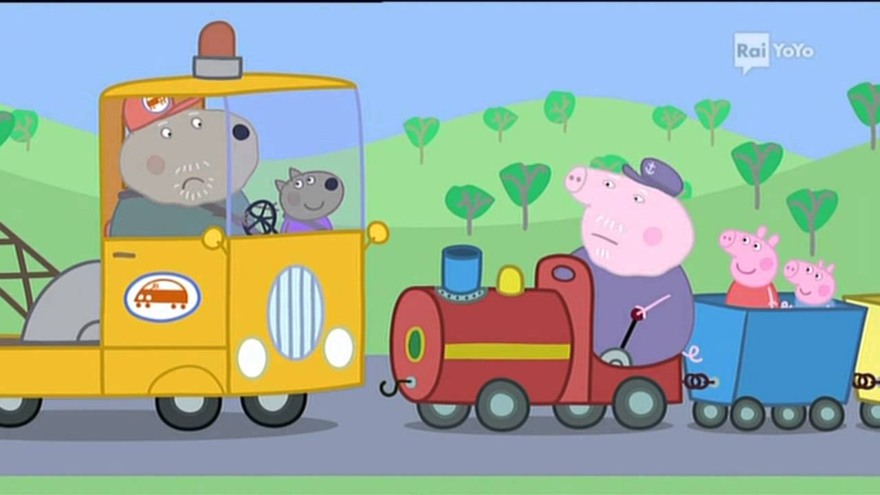 peppa pig trenino giocattolo