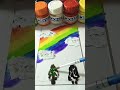 #glass painting of Rainbow # short viral 💯💯🌈🌈