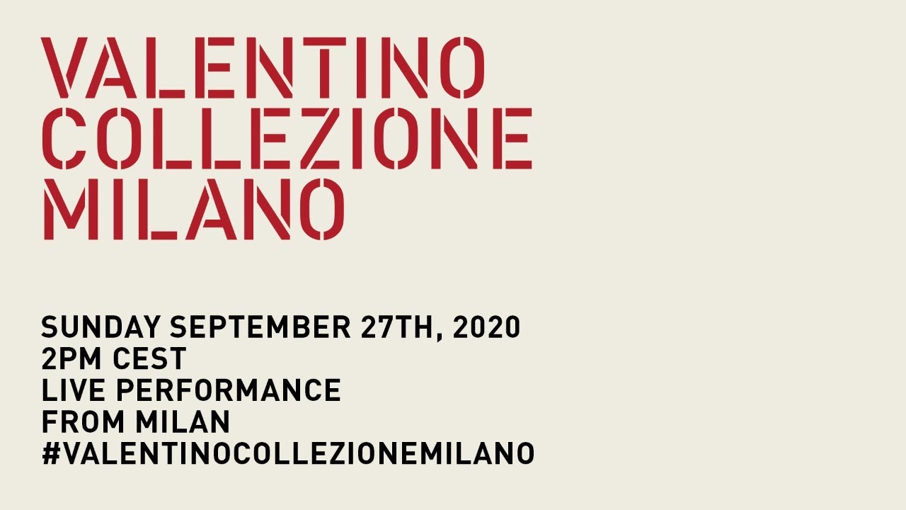 Desfile VALENTINO COLLEZIONE MILANO