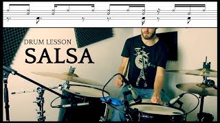Video thumbnail of "Salsa Drum Pattern"