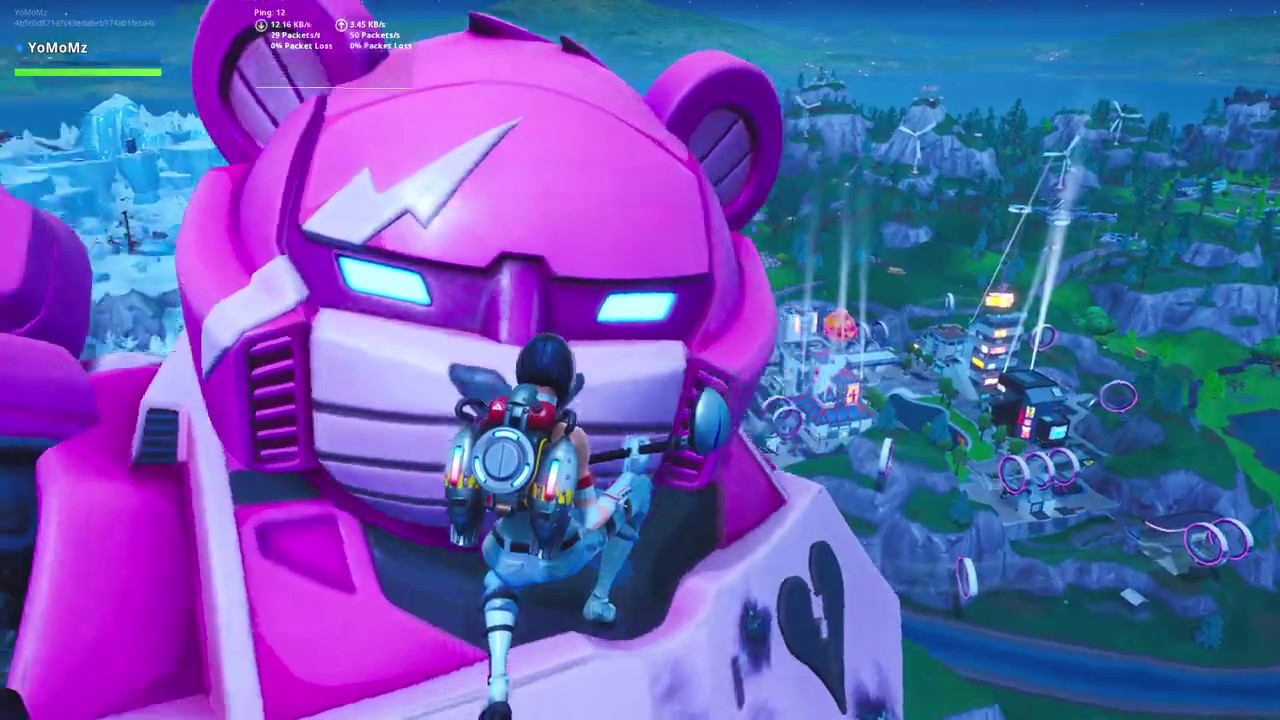 Fortnite Live Event Mecha Vs Monster Fight Season 9 Chapter 1 Youtube