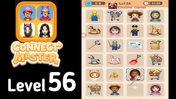 Connect Master Match Puzzle level 56 Guide Walkthrough Solution