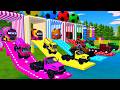 Transporting Trucks Colorful Mercedes Benz Volvo Mixer 