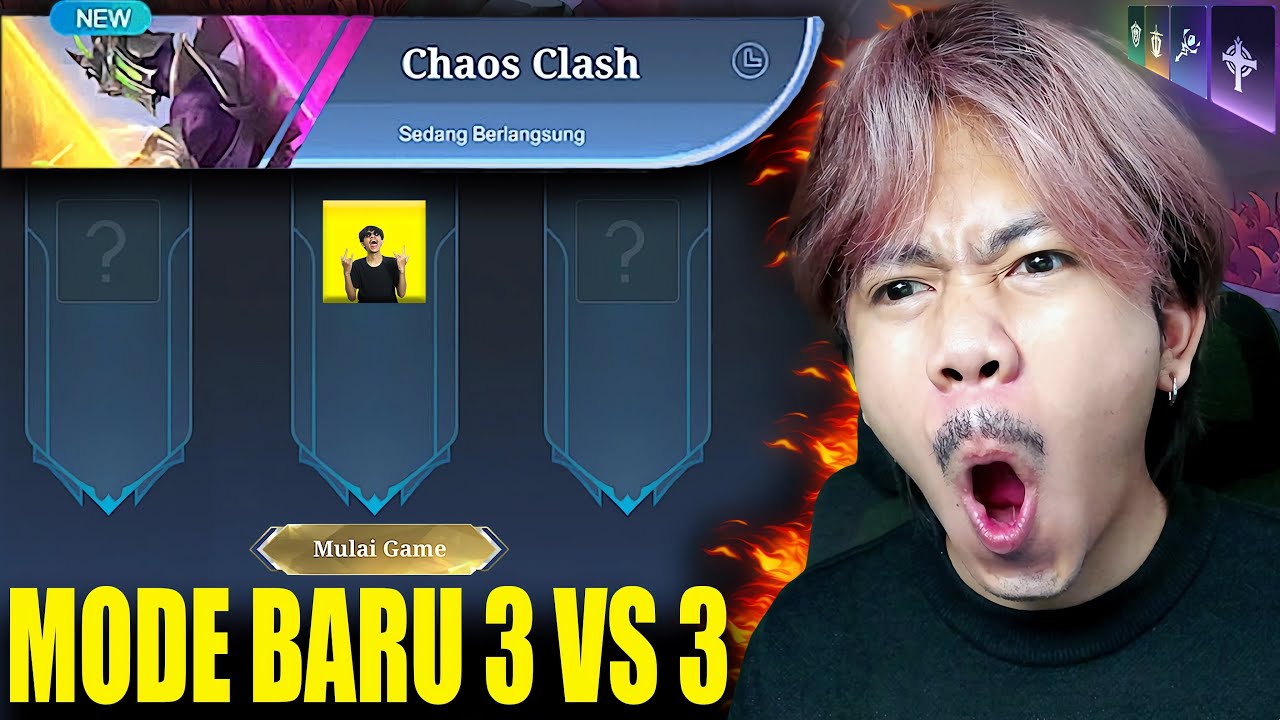 COBAIN MODE BARU CHAOS CLASH BERSAMA SQUAD MAR - Mobile legends