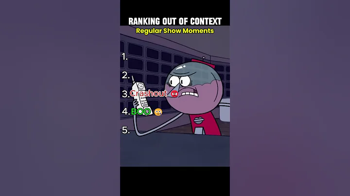 Out of Context Regular Show Moments (Ranked) 🦝❤️ #regularshow #ranked #outofcontext #ranking #ranked