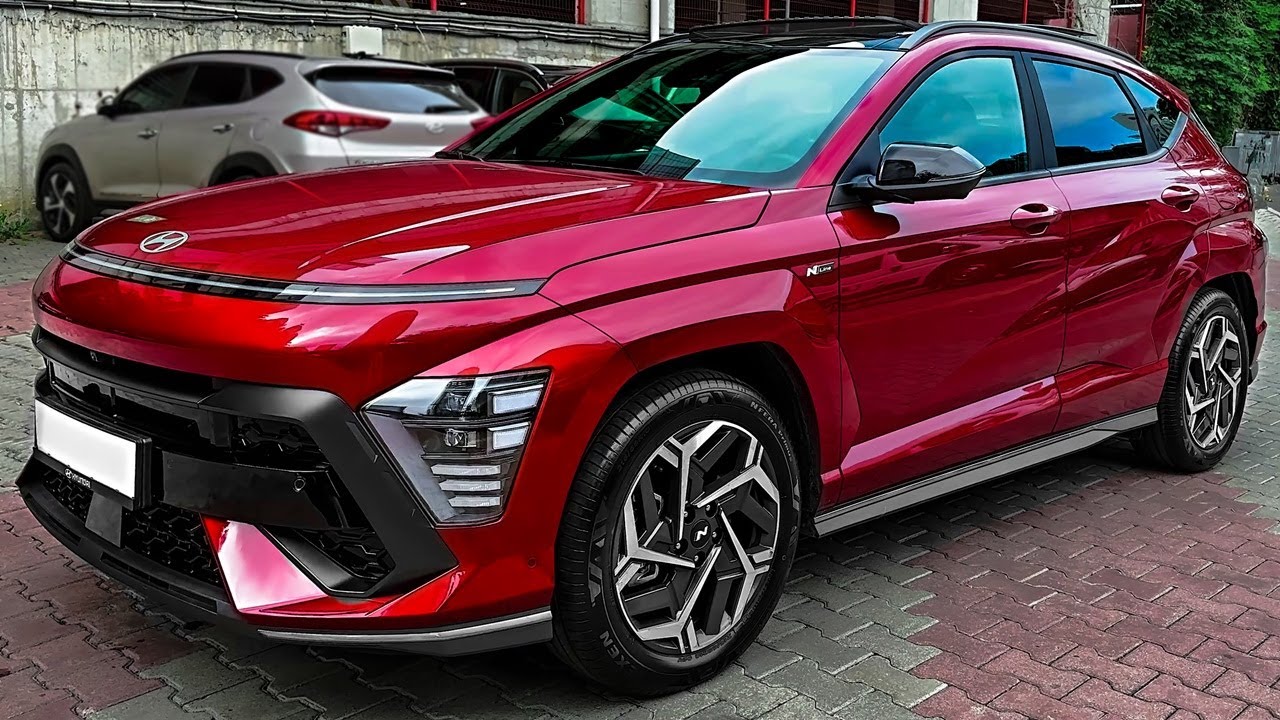 ⁣Hyundai Kona N Line (2024) - Futuristic Luxury Small SUV!