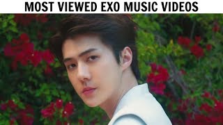 [TOP 50] Most Viewed EXO Music Videos | August 2019