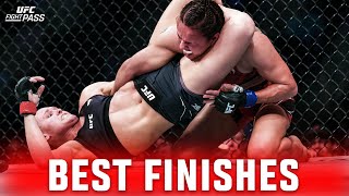 UFC 298 Early Prelims | Best Finishes