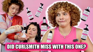 MY HONEST REVIEW OF CURLSMITH'S NEW VOLUME RECIPE LINE🙄...