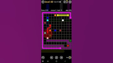 How To Solve Flow Free Jumbo Rectangle 2 Pack Level 48 12x15 Board Walk Through Solution Walkthrough