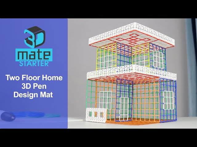 Home made with 3Dmate STARTER - 3D Pen Mat 
