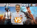 Pubg vs freefire i games comparison  shorts i pubgmobile i freefire i games