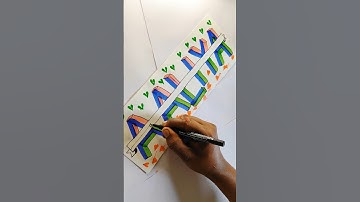 Subscribe if you like this 🥰💫 | Front page idea 💫💡 | #shorts #youtubeshorts #calligraphy #nameart