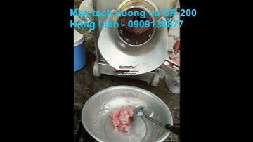 máy tách xương cá inox CR 200, máy ép xương cá thác lác, máy lọc xương cá biển, 0909134877