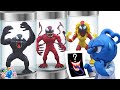 Which One Is The Right Symbiote? Doctor Tiny Creates Monsters! Clay Mixer Cartoon