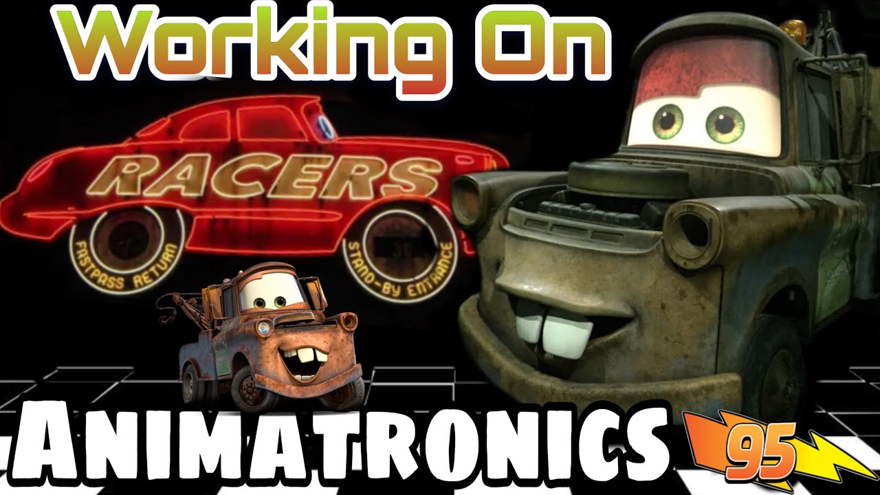 Working on Radiator Springs Racers Animatronics | Disney California ...