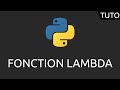 Tutoriel python  fonction lambda