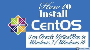 Install CentOS : How to Install CentOS 8 on Oracle VirtualBox in Windows 7 / Windows 10