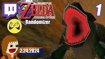 Zelda: Ocarina of Time Randomizer w/ Crowd Control | 2.24.2024