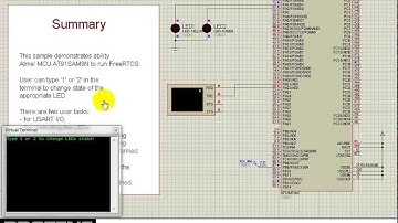 Running FreeRTOS on Cortex-M3 simulation model