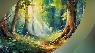 Nature Ambience | Sunlit Summer Forest